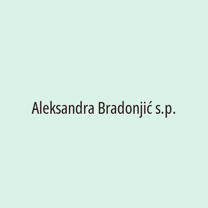 Aleksandra Bradonjić s.p. - Logotip