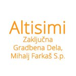Altisimi, Zaključna Gradbena Dela, Mihalj Farkaš S.p., Vače - Logotip