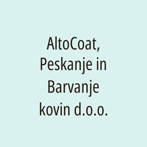 AltoCoat, Peskanje in Barvanje kovin d.o.o. - Logotip