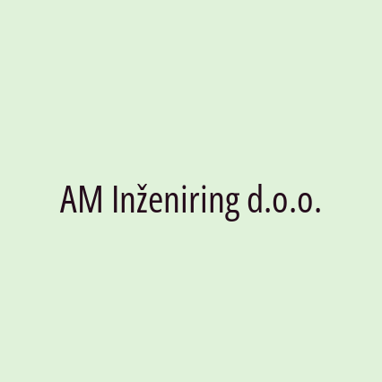 AM Inženiring d.o.o. - Logotip