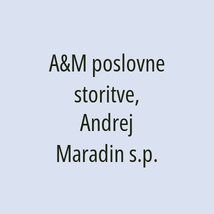 A&M poslovne storitve, Andrej Maradin s.p. - Logotip