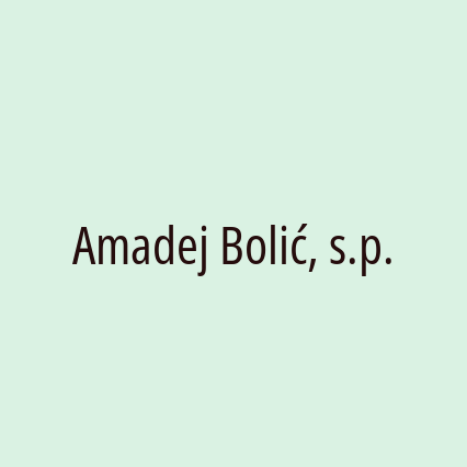 Amadej Bolić, s.p. - Logotip