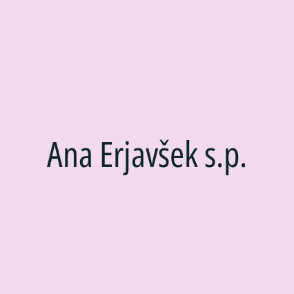 Ana Erjavšek s.p. - Logotip