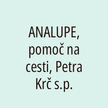 ANALUPE, pomoč na cesti, Petra Krč s.p. - Logotip
