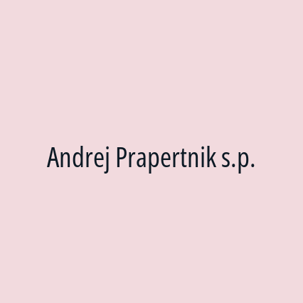 Andrej Prapertnik s.p. - Logotip