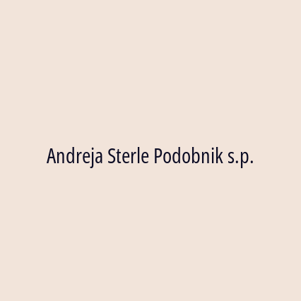 Andreja Sterle Podobnik s.p. - Logotip