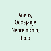 Aneus, Oddajanje Nepremičnin, d.o.o. - Logotip