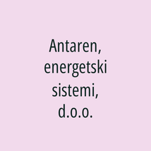 Antaren, energetski sistemi, d.o.o. - Logotip