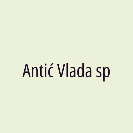 Antić Vlada sp - Logotip