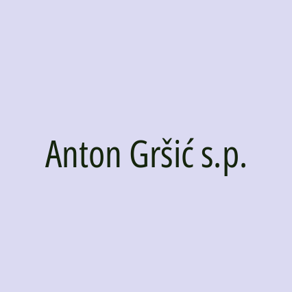 Anton Gršić s.p. - Logotip