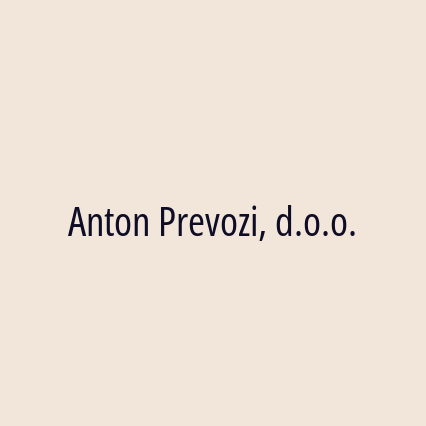 Anton Prevozi, d.o.o. - Logotip