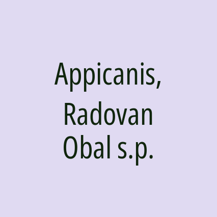 Appicanis, Radovan Obal s.p. - Logotip