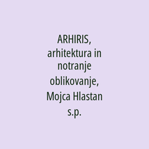 ARHIRIS, arhitektura in notranje oblikovanje, Mojca Hlastan s.p. - Logotip