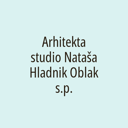 Arhitekta studio Nataša Hladnik Oblak s.p. - Logotip