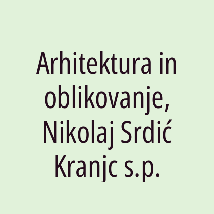 Arhitektura in oblikovanje, Nikolaj Srdić Kranjc s.p. - Logotip