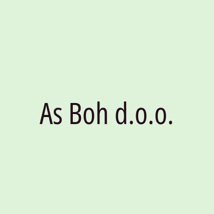 As Boh d.o.o. - Logotip