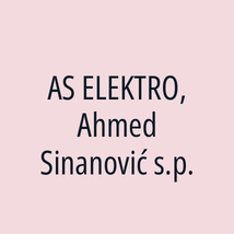 AS ELEKTRO, Ahmed Sinanović s.p. - Logotip