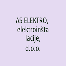 AS ELEKTRO, elektroinštalacije, d.o.o. - Logotip