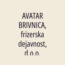 AVATAR BRIVNICA, frizerska dejavnost, d.o.o. - Logotip