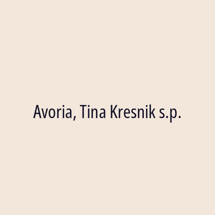 Avoria, Tina Kresnik s.p. - Logotip