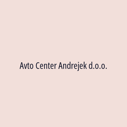 Avto Center Andrejek d.o.o. - Logotip