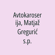 Avtokaroserija, Matjaž Gregurić s.p. - Logotip