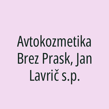 Avtokozmetika Brez Prask, Jan Lavrič s.p. - Logotip