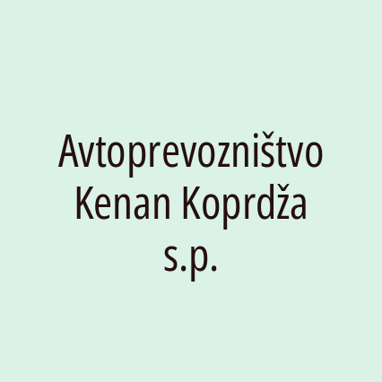 Avtoprevozništvo Kenan Koprdža s.p. - Logotip