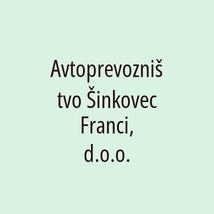 Avtoprevozništvo Šinkovec Franci, d.o.o. - Logotip