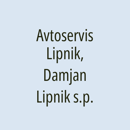 Avtoservis Lipnik, Damjan Lipnik s.p. - Logotip