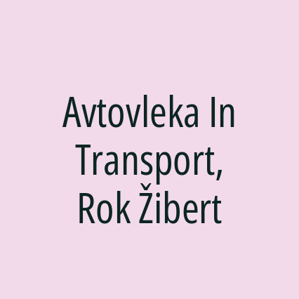 Avtovleka In Transport, Rok Žibert - Logotip