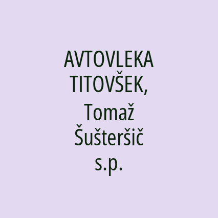 AVTOVLEKA TITOVŠEK, Tomaž Šušteršič s.p. - Logotip