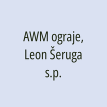 AWM ograje, Leon Šeruga s.p. - Logotip