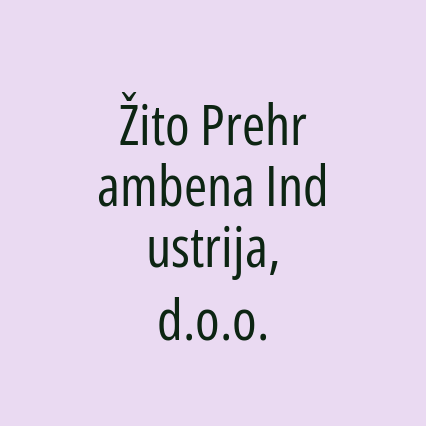 Žito Prehrambena Industrija, d.o.o.