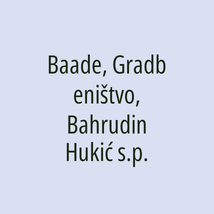 Baade, Gradbeništvo, Bahrudin Hukić s.p. - Logotip