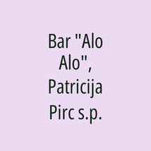 Bar "Alo Alo", Patricija Pirc s.p. - Logotip