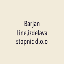 Barjan Line,izdelava stopnic d.o.o - Logotip