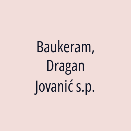 Baukeram, Dragan Jovanić s.p. - Logotip