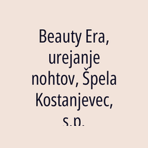 Beauty Era, urejanje nohtov, Špela Kostanjevec, s.p. - Logotip