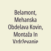 Belamont, Mehanska Obdelava Kovin, Montaža In Vzdrževanje - Logotip