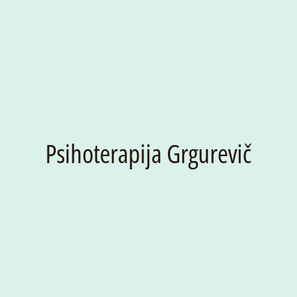 Psihoterapija Grgurevič