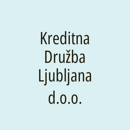 Kreditna Družba Ljubljana d.o.o.