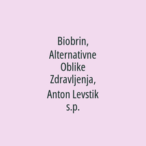 Biobrin, Alternativne Oblike Zdravljenja, Anton Levstik s.p. - Logotip