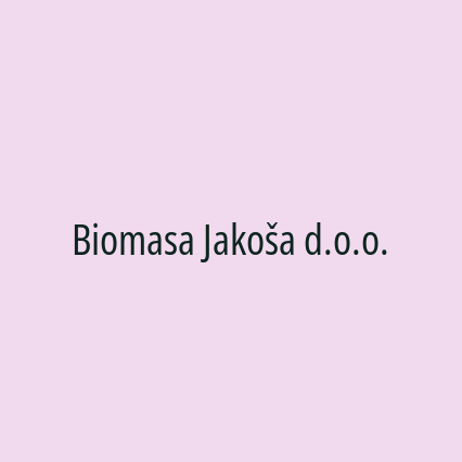 Biomasa Jakoša d.o.o. - Logotip