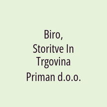 Biro, Storitve In Trgovina Priman d.o.o. - Logotip