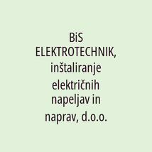 BiS ELEKTROTECHNIK, inštaliranje električnih napeljav in naprav, d.o.o. - Logotip