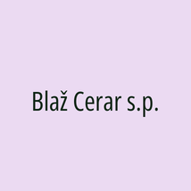 Blaž Cerar s.p. - Logotip