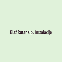 Blaž Rutar s.p. Instalacije - Logotip