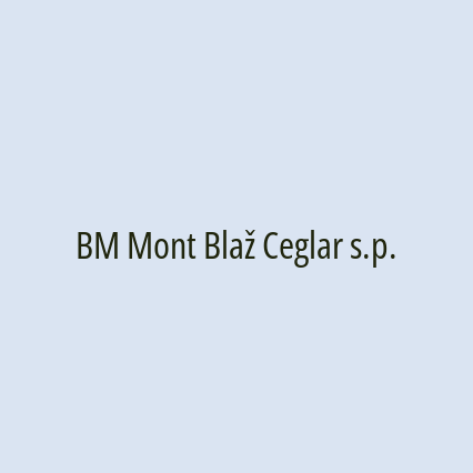 BM Mont Blaž Ceglar s.p. - Logotip