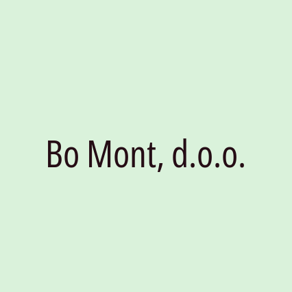 Bo Mont, d.o.o. - Logotip